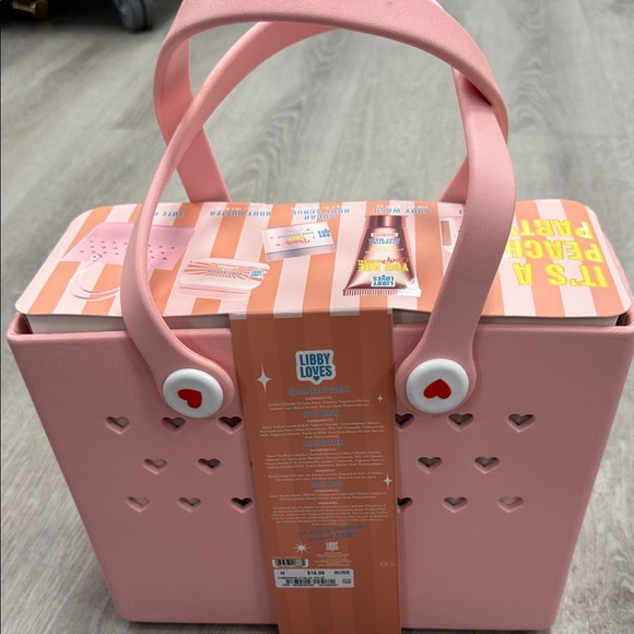 Libby Loves Pink Tote Bag Set